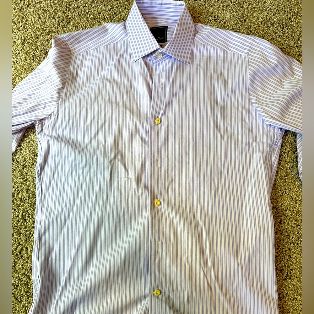 Men’s David Donahue Trim Fit dress shirt